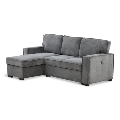 Amir 2-Piece Sectional With Sofa Bed
