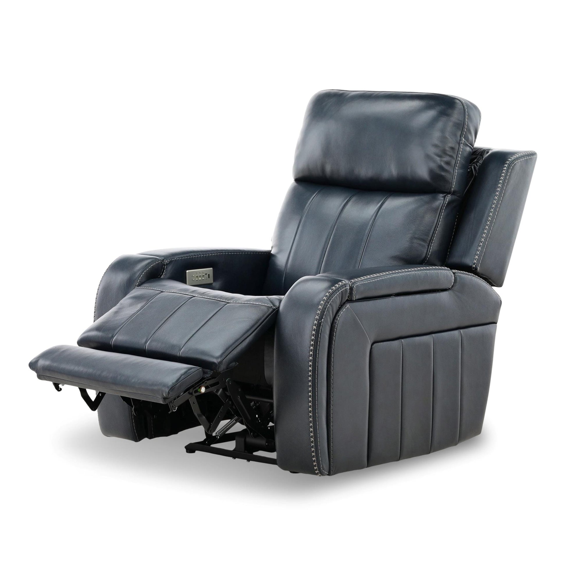 Hampton Leather Home Theater Power Recliner