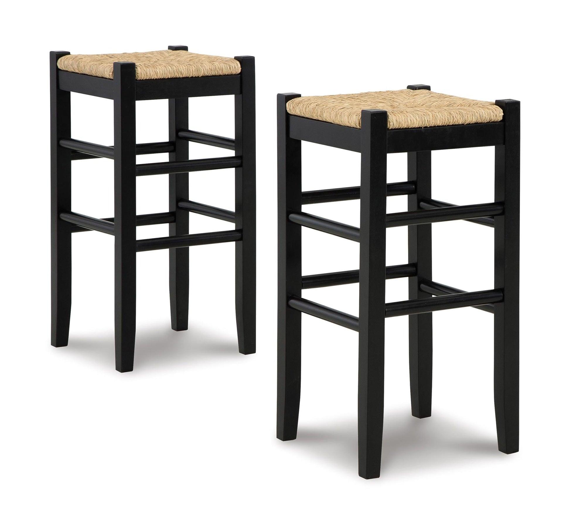 Mirimyn Bar Height Bar Stool (Set of 2) Black