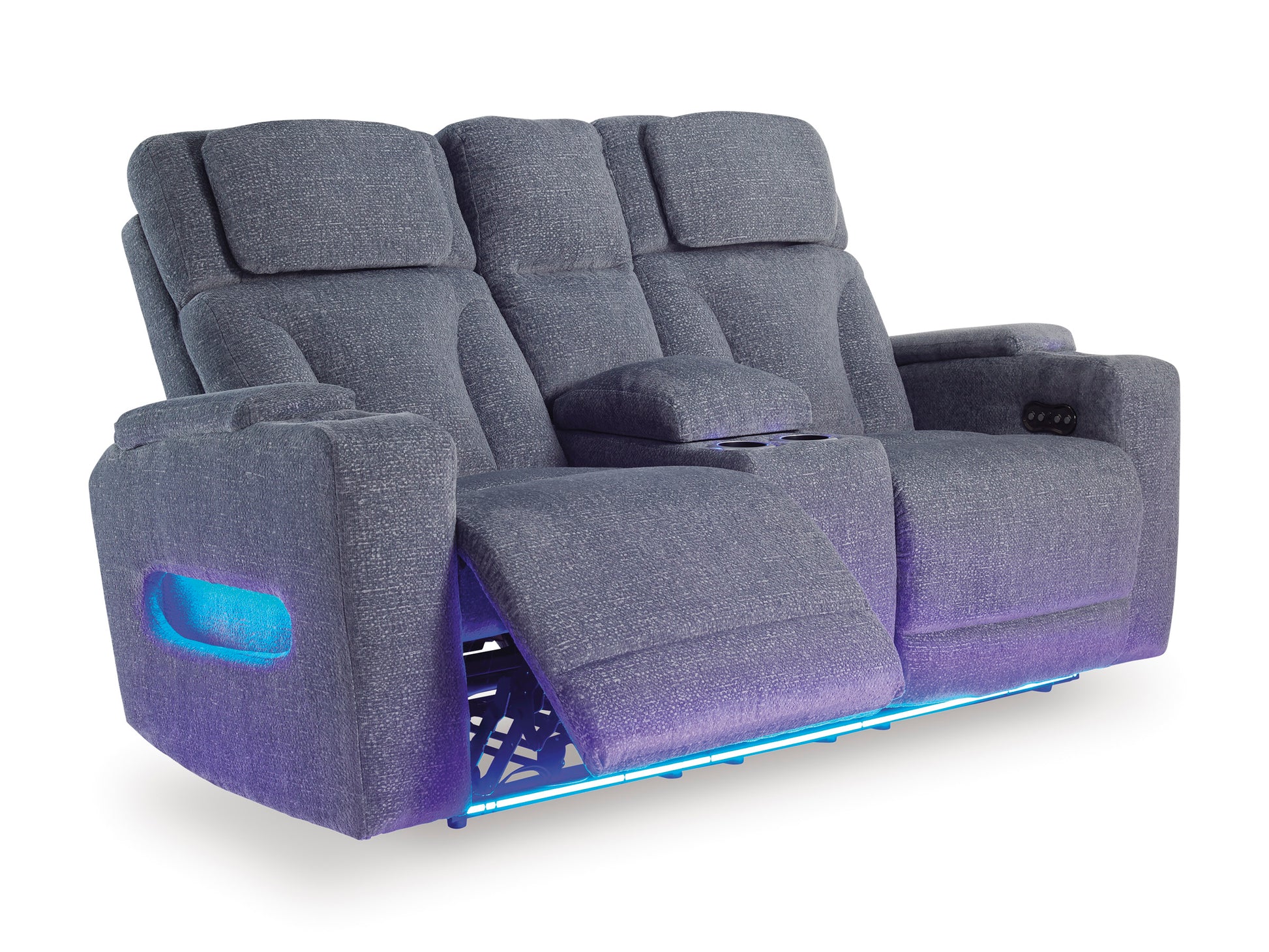 Forest Lake Power Reclining Console Loveseat
