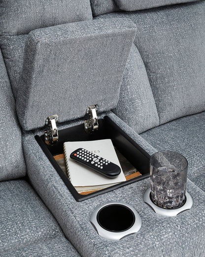 Forest Lake Power Reclining Console Loveseat