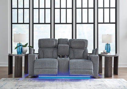 Forest Lake Power Reclining Console Loveseat