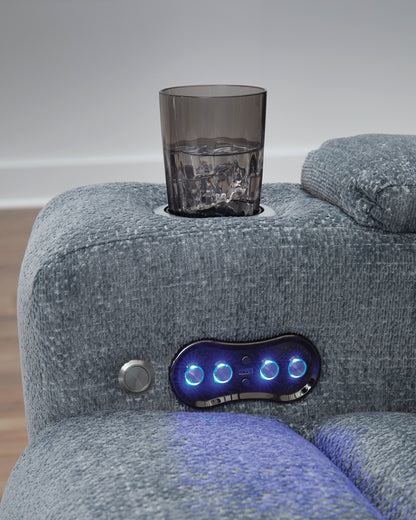 Forest Lake Power Reclining Console Loveseat