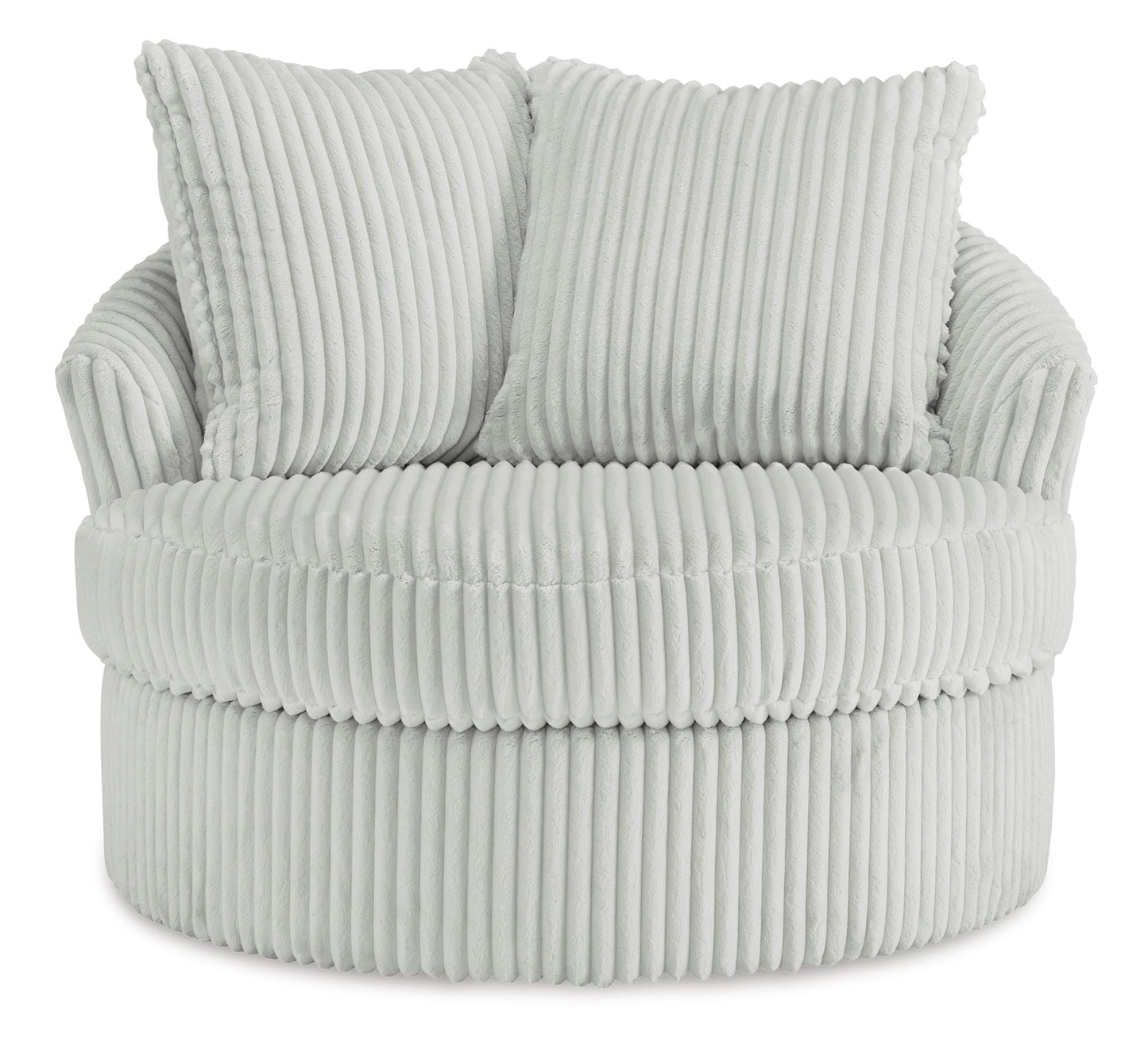 GRAMWELL OVERSIZED SWIVEL ACCENT CHAIR