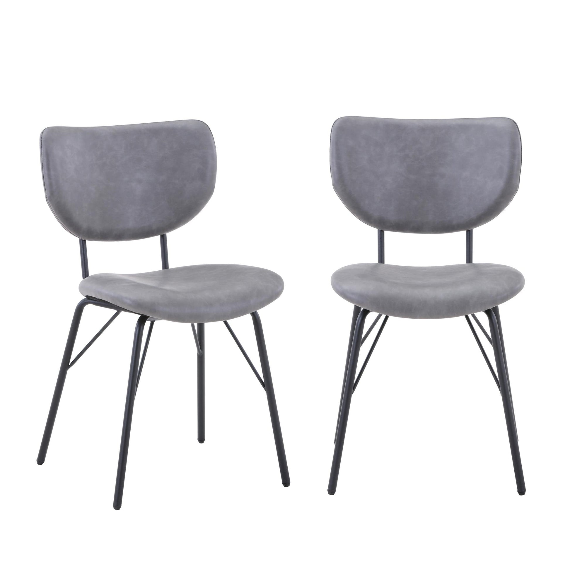 Remy Upholstered Chair - Grey