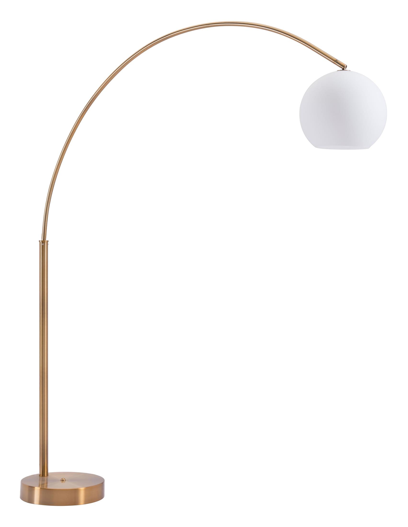 Griffith Floor Lamp Brass