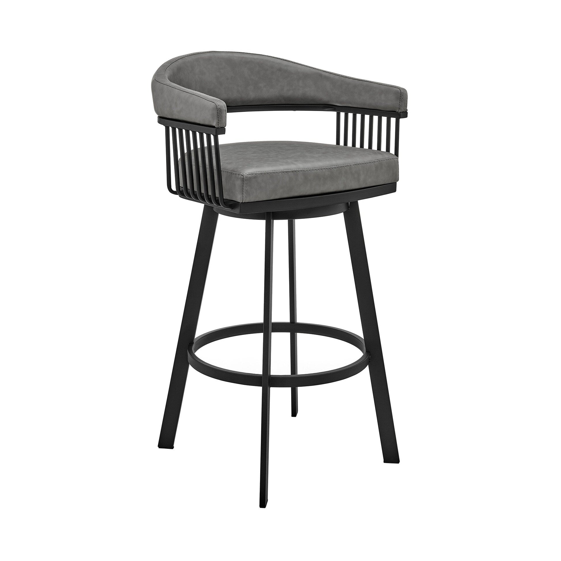 Bronson 25" Counter Height Swivel Bar Stool