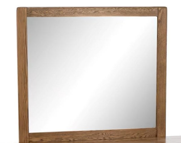 Modern Oak Bedroom Mirror