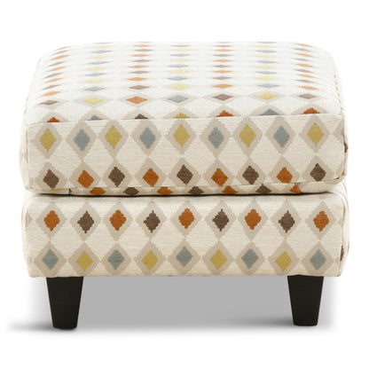Ginger Accent Ottoman