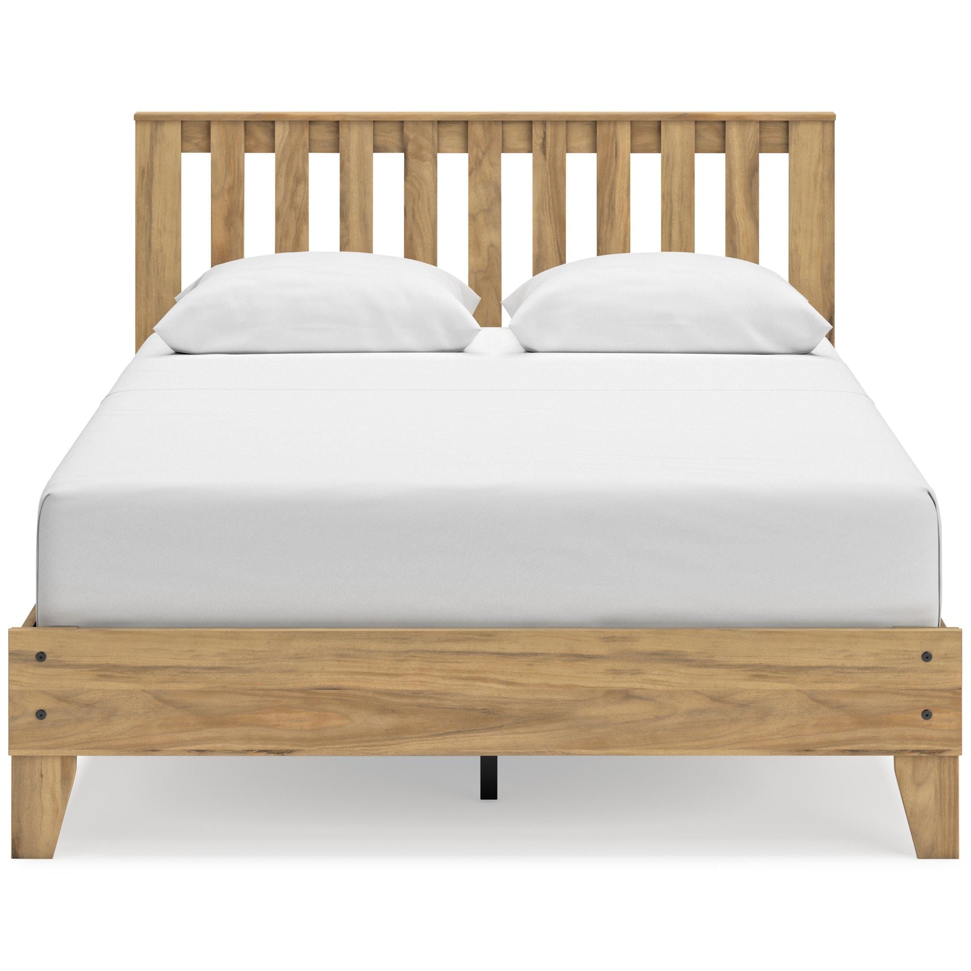 Bermacy Queen Platform Panel Bed