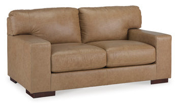 Lombardia Leather Loveseat