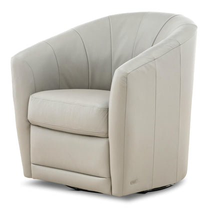 Giada Leather Swivel Chair