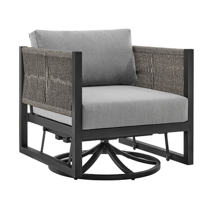 Cuffay Outdoor Patio Swivel Glider Lounge Chair