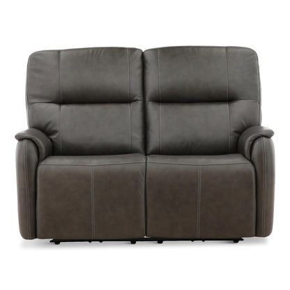 Walker Leather Power Reclining Loveseat