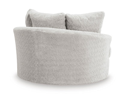 Snodoodle Oversized Swivel Accent Chair