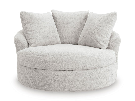 Snodoodle Oversized Swivel Accent Chair
