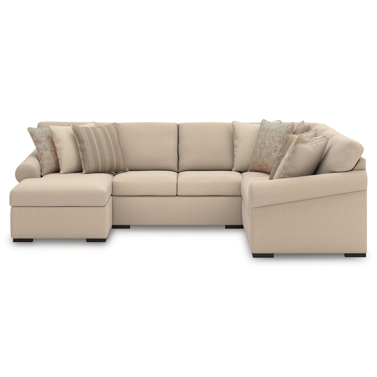 LadyMae 4-Piece Sectional with Chaise Left-Facing