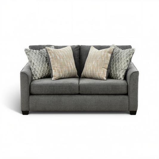Forte Loveseat Charcoal