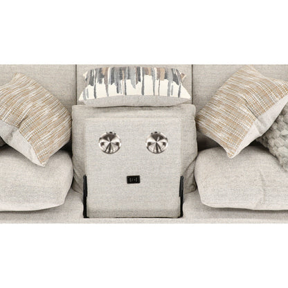 Forte Sofa Chaise with Drop-Down Table