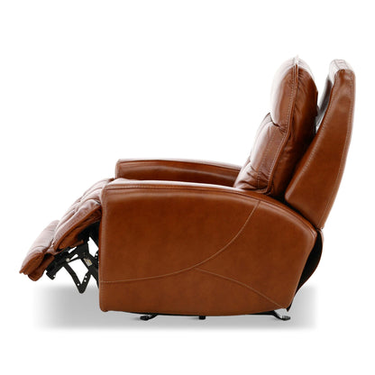 Fresco Leather Power Rocker Recliner