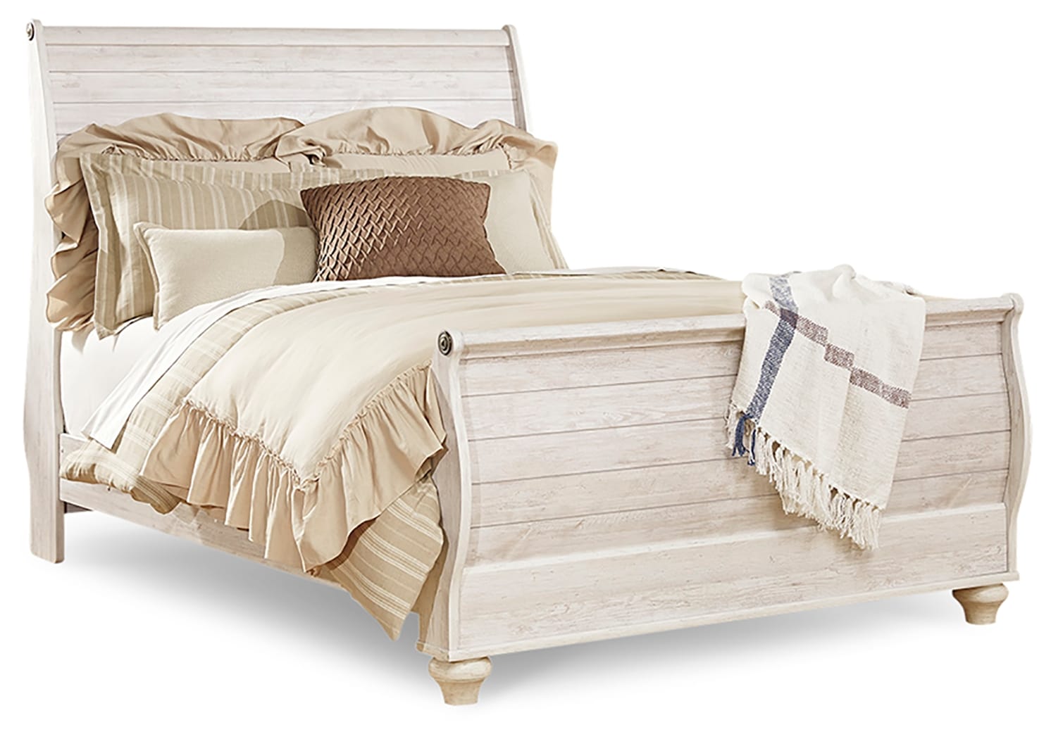 Willowton Sleigh Bed Queen