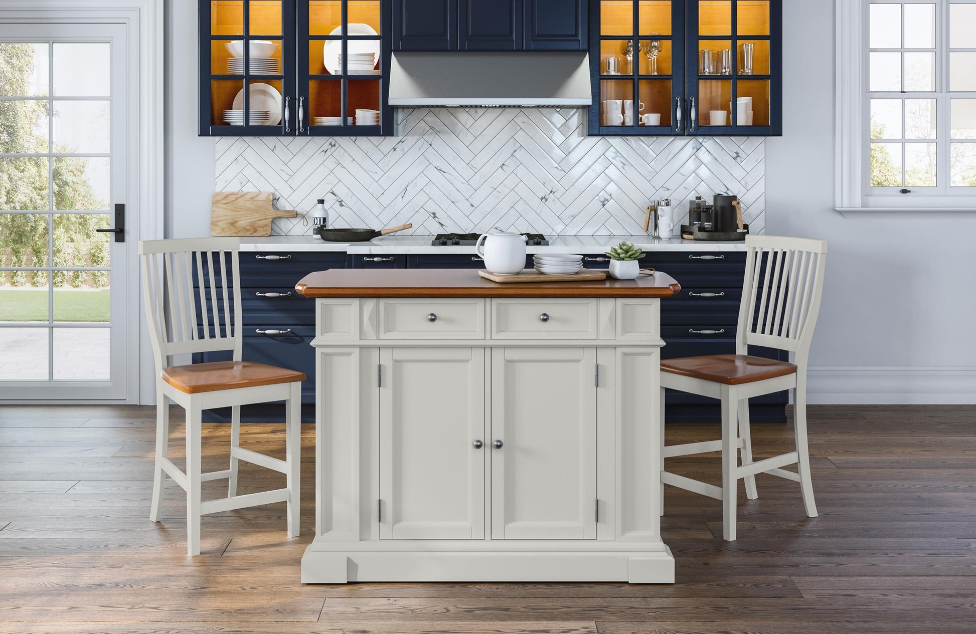 Americana Kitchen Island Set