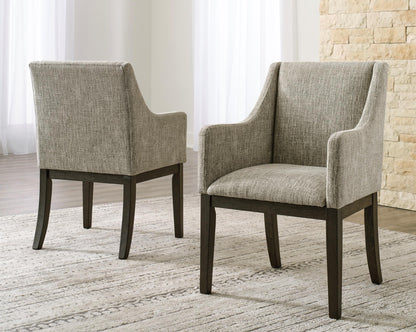 Burkhaus Dining Arm Chair (Set of 2)