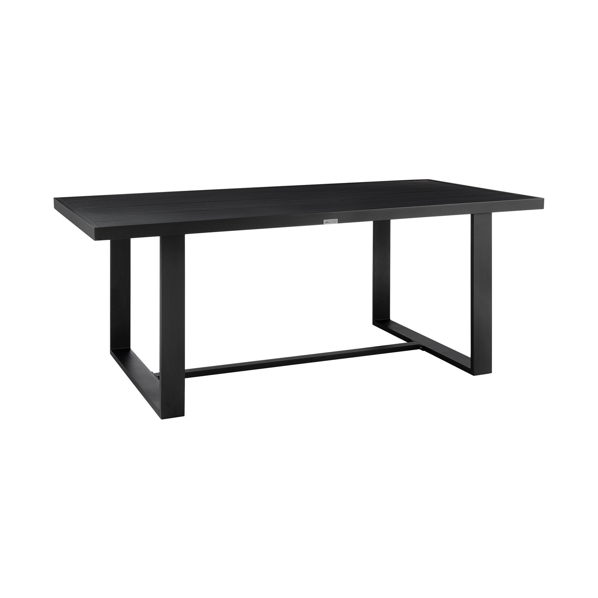 Felicia Outdoor Patio Dining Table in Aluminum