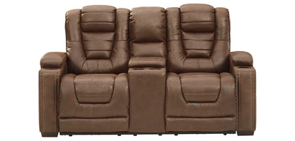 Owner's Box  Power Reclining Loveseat