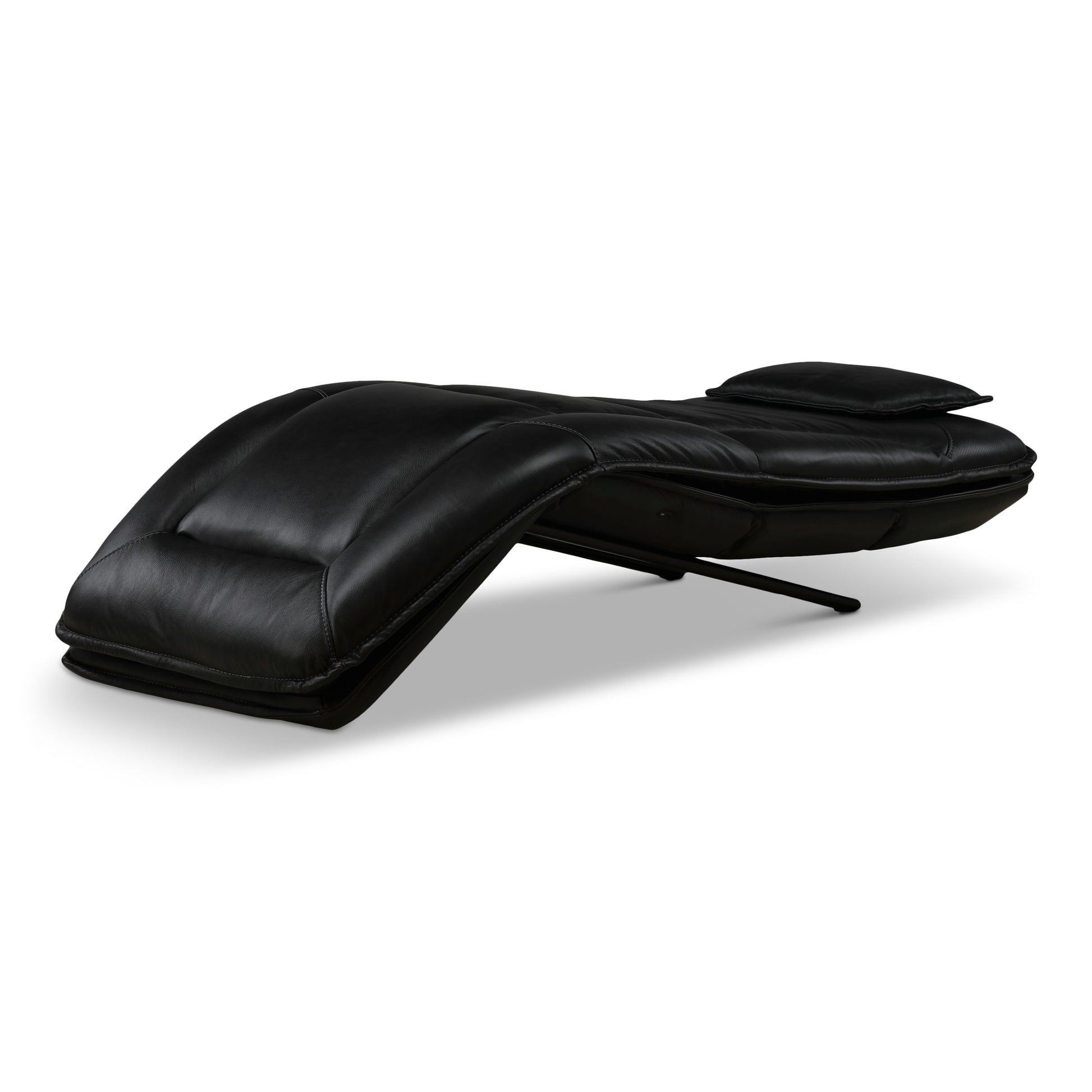Infinity Lounger Leather Power Reclining Chaise with Audio