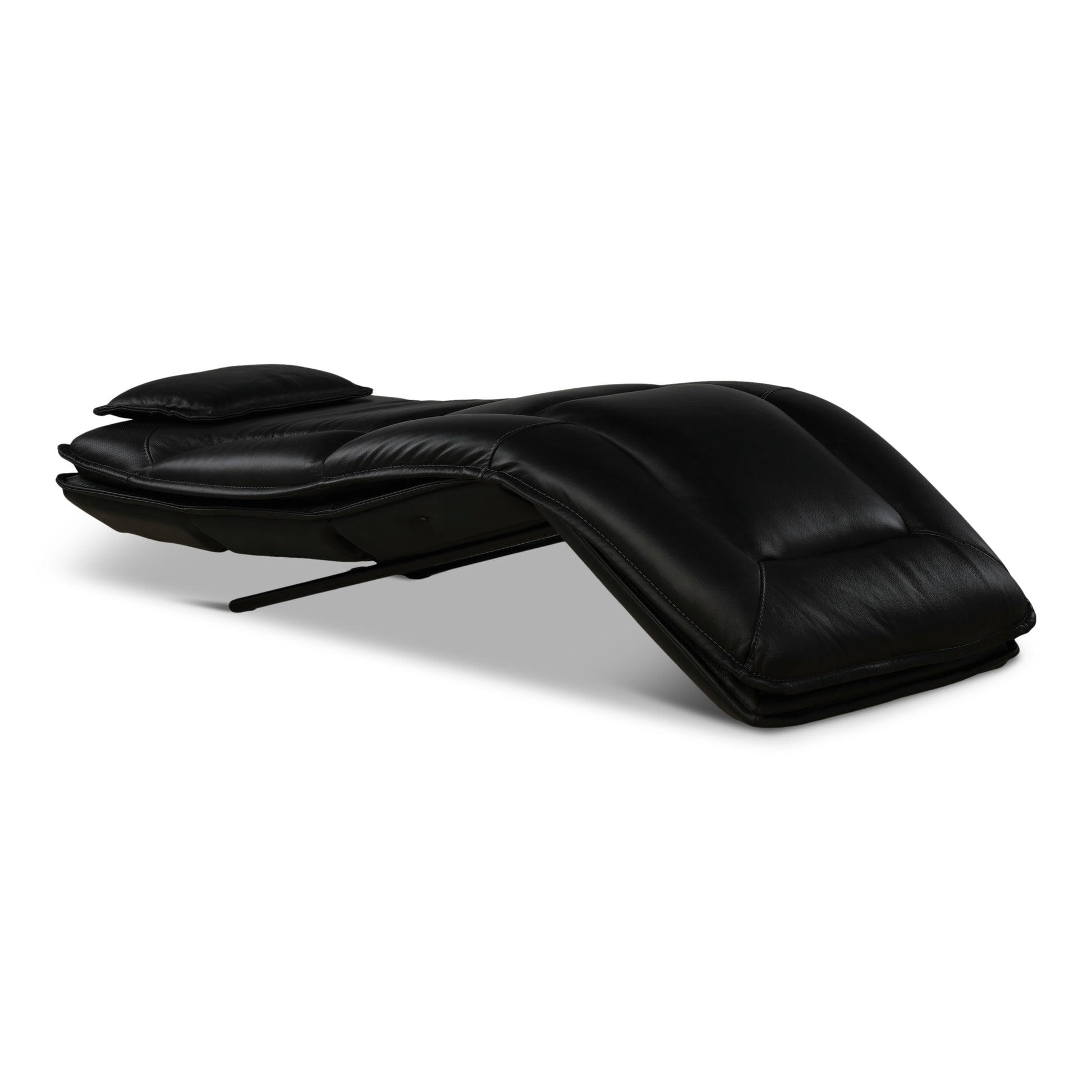 Infinity Lounger Leather Power Reclining Chaise with Audio