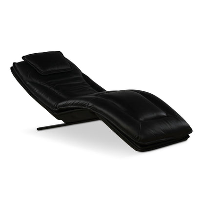 Infinity Lounger Leather Power Reclining Chaise with Audio