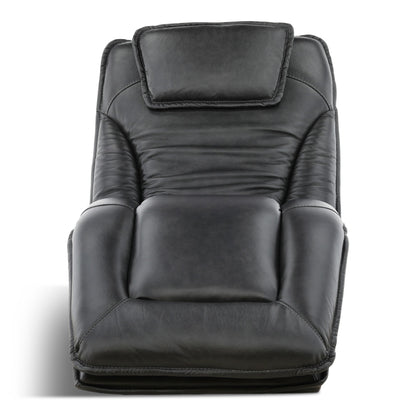 Infinity Lounger Leather Power Reclining Chaise with Audio