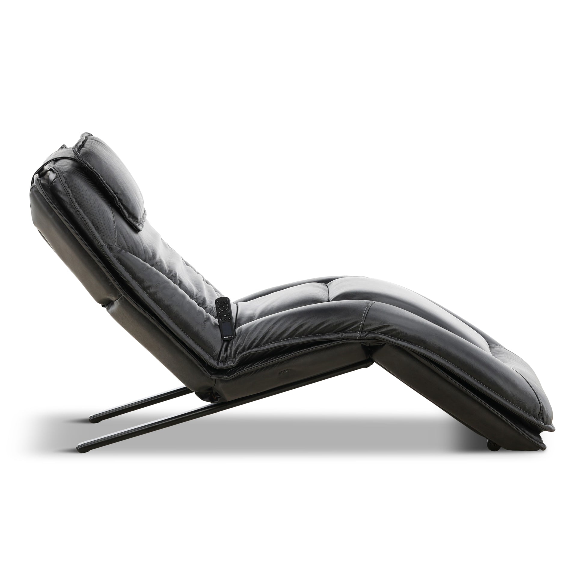 Infinity Lounger Leather Power Reclining Chaise with Audio