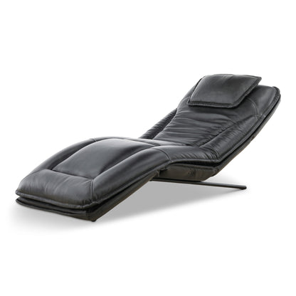 Infinity Lounger Leather Power Reclining Chaise with Audio