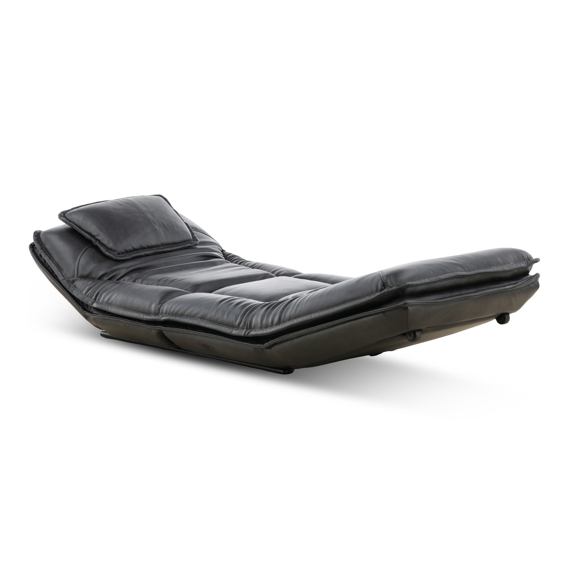 Infinity Lounger Leather Power Reclining Chaise with Audio