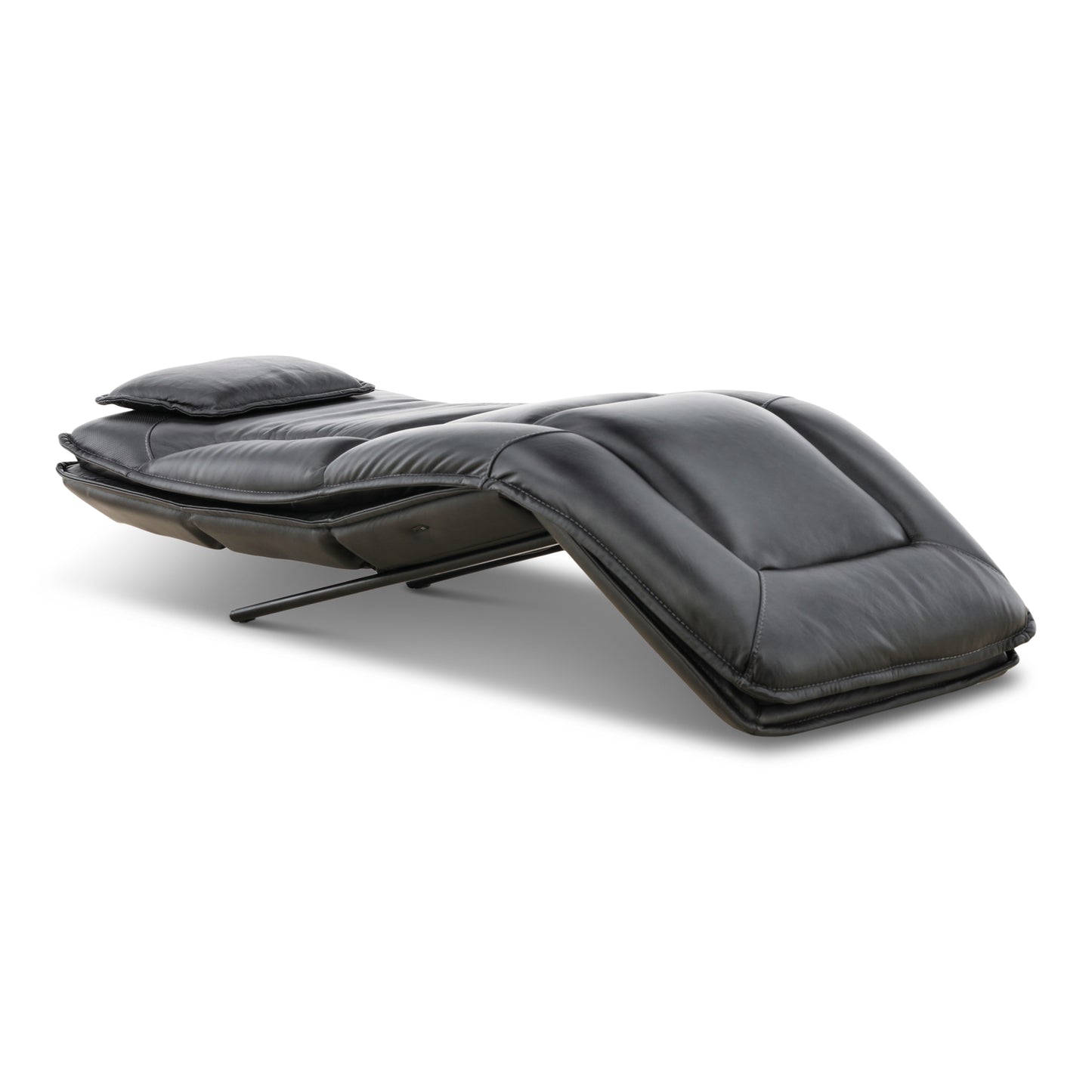 Infinity Lounger Leather Power Reclining Chaise with Audio