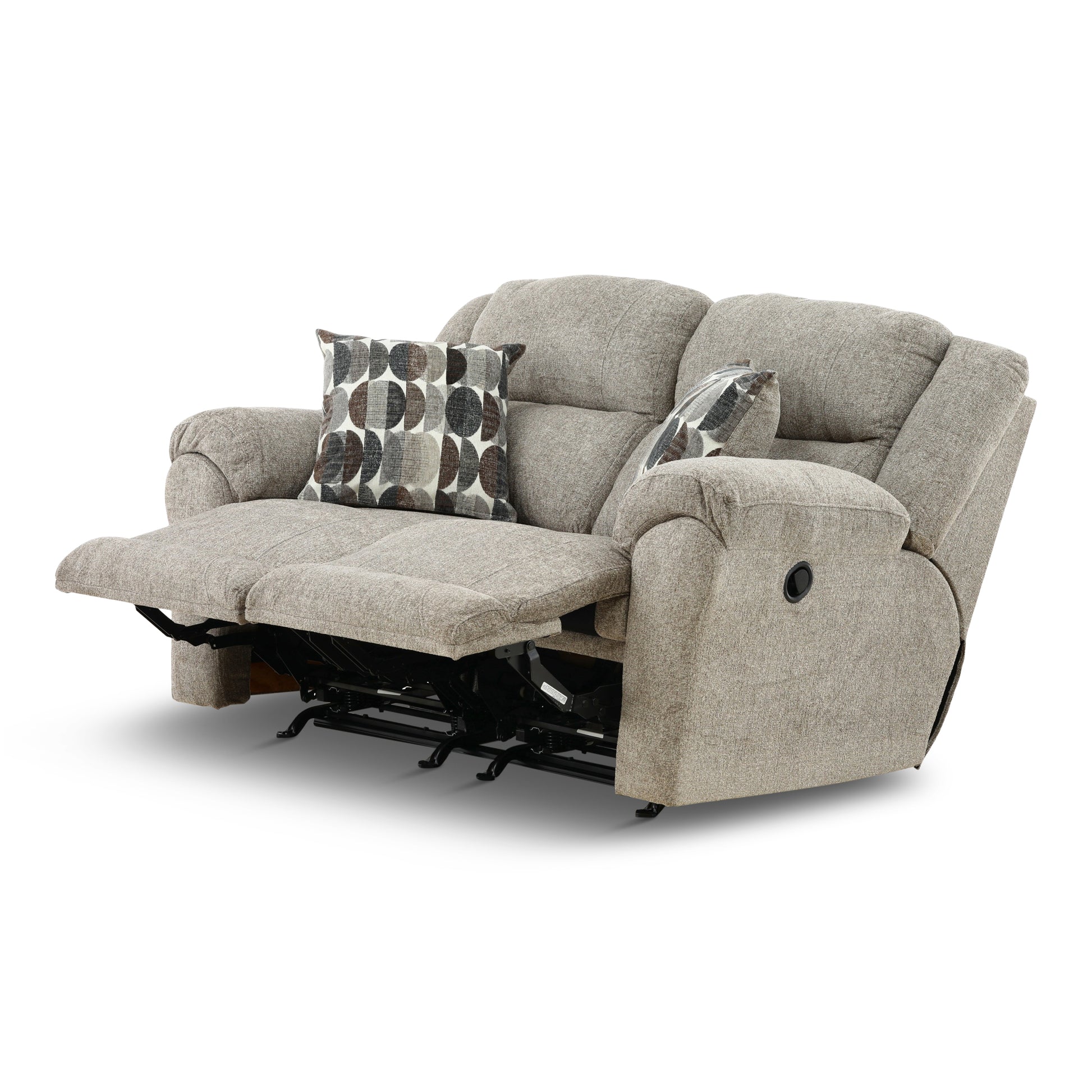 Peppar Rocking Reclining Loveseat