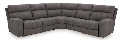 Next-Gen DuraPella 5-Piece Power Reclining Sectional