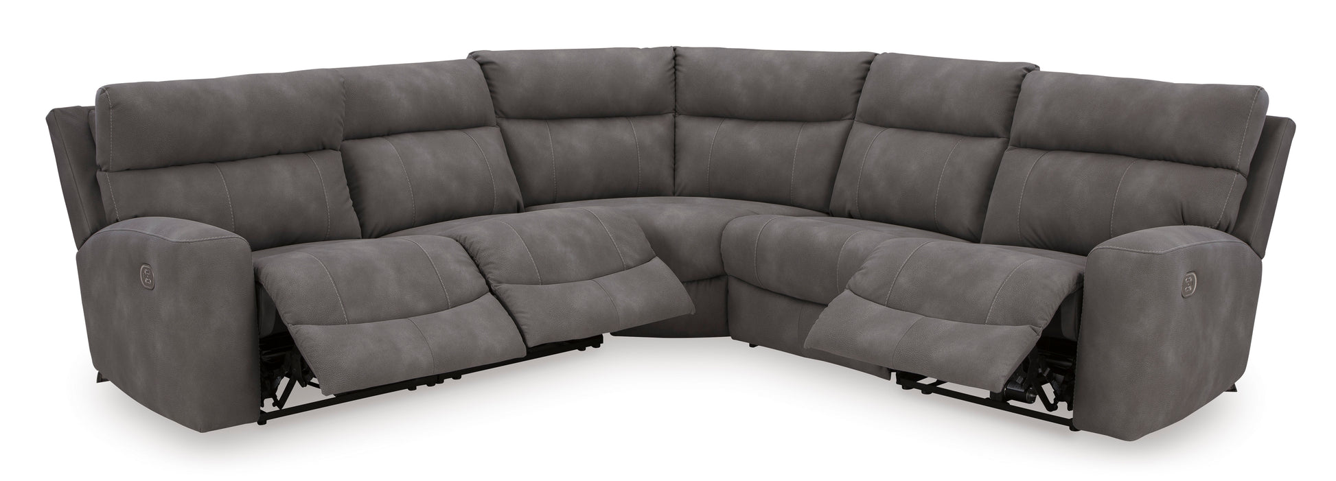 Next-Gen DuraPella 5-Piece Power Reclining Sectional