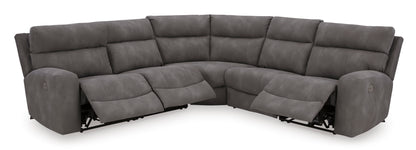 Next-Gen DuraPella 5-Piece Power Reclining Sectional