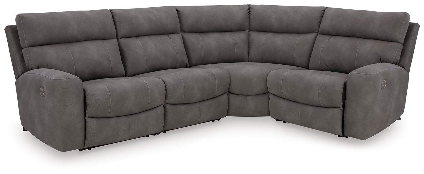 Next-Gen Durapella 4-Piece Power Reclining Sectional