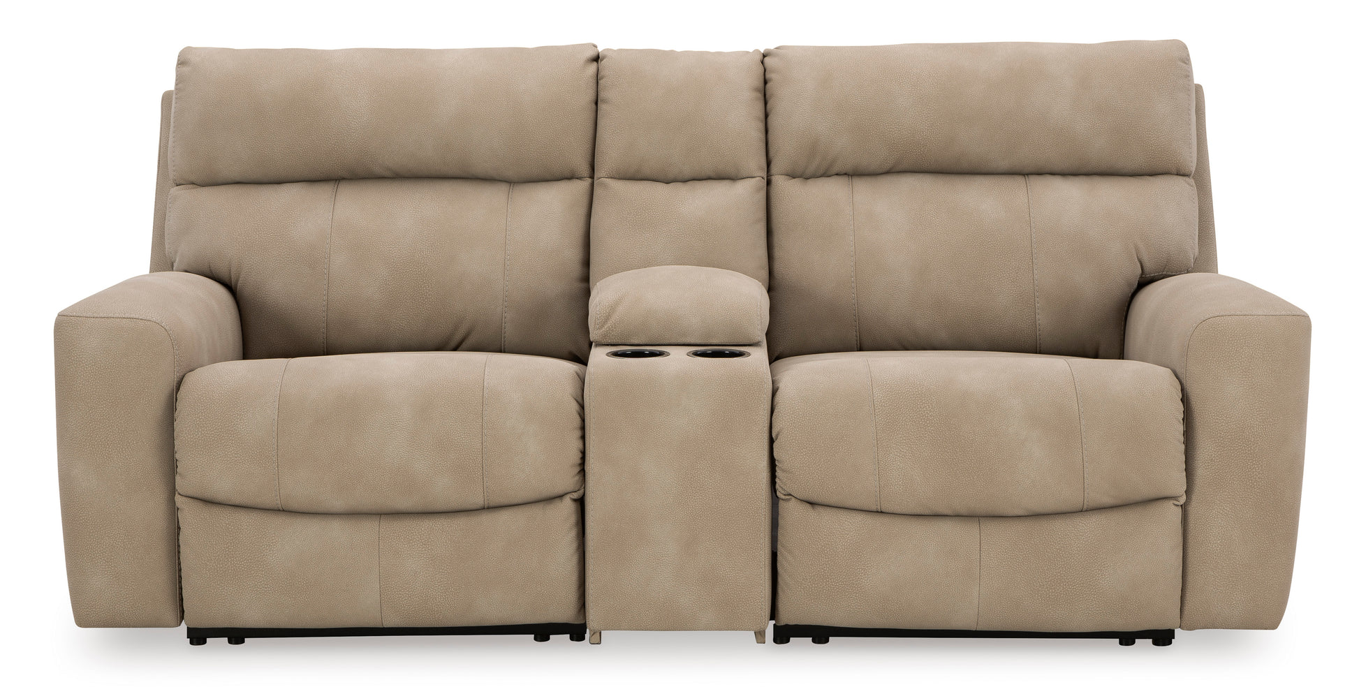 Next-Gen DuraPella 3-Piece Power Reclining Sectional Loveseat with Console
