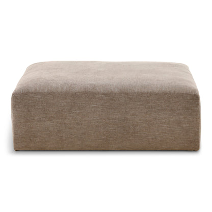 Large Cocktail Ottoman with Casters
