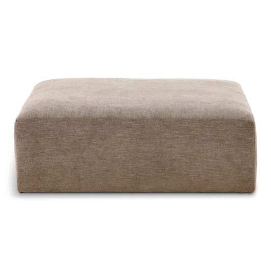 Large Cocktail Ottoman with Casters