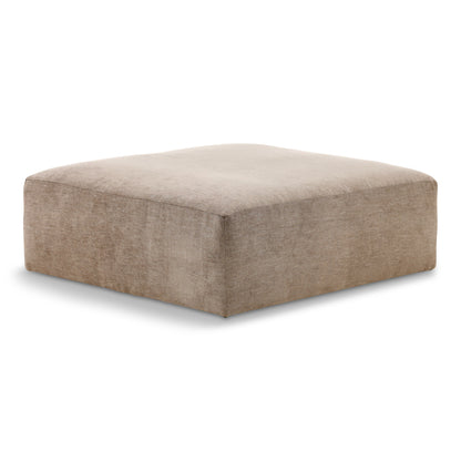 Large Cocktail Ottoman with Casters