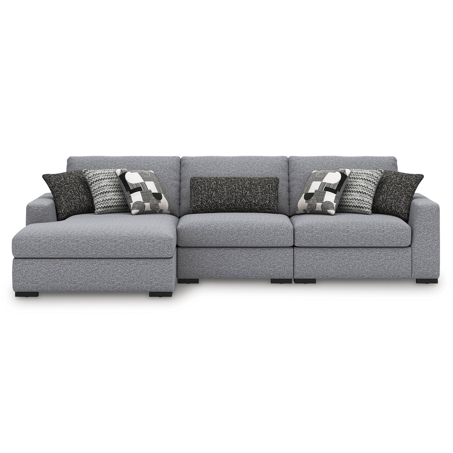 Bealton 3-Piece Sectional with Chaise Left-Facing