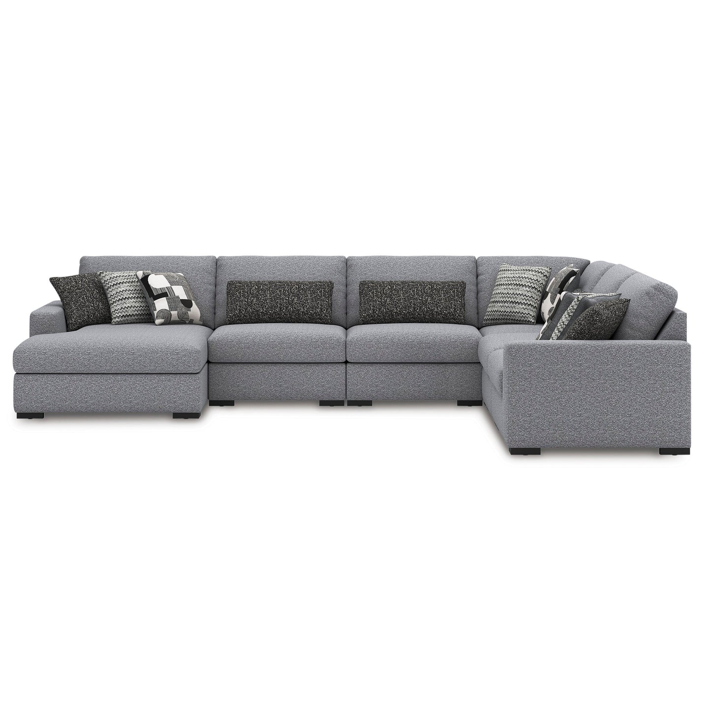 Bealton 6-Piece Sectional with Chaise Left-Facing