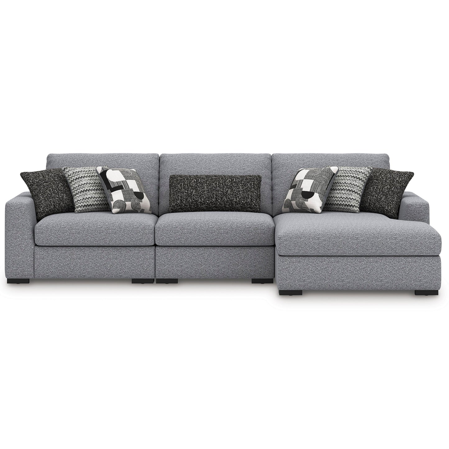 Bealton 3-Piece Sectional with Chaise Right-Facing