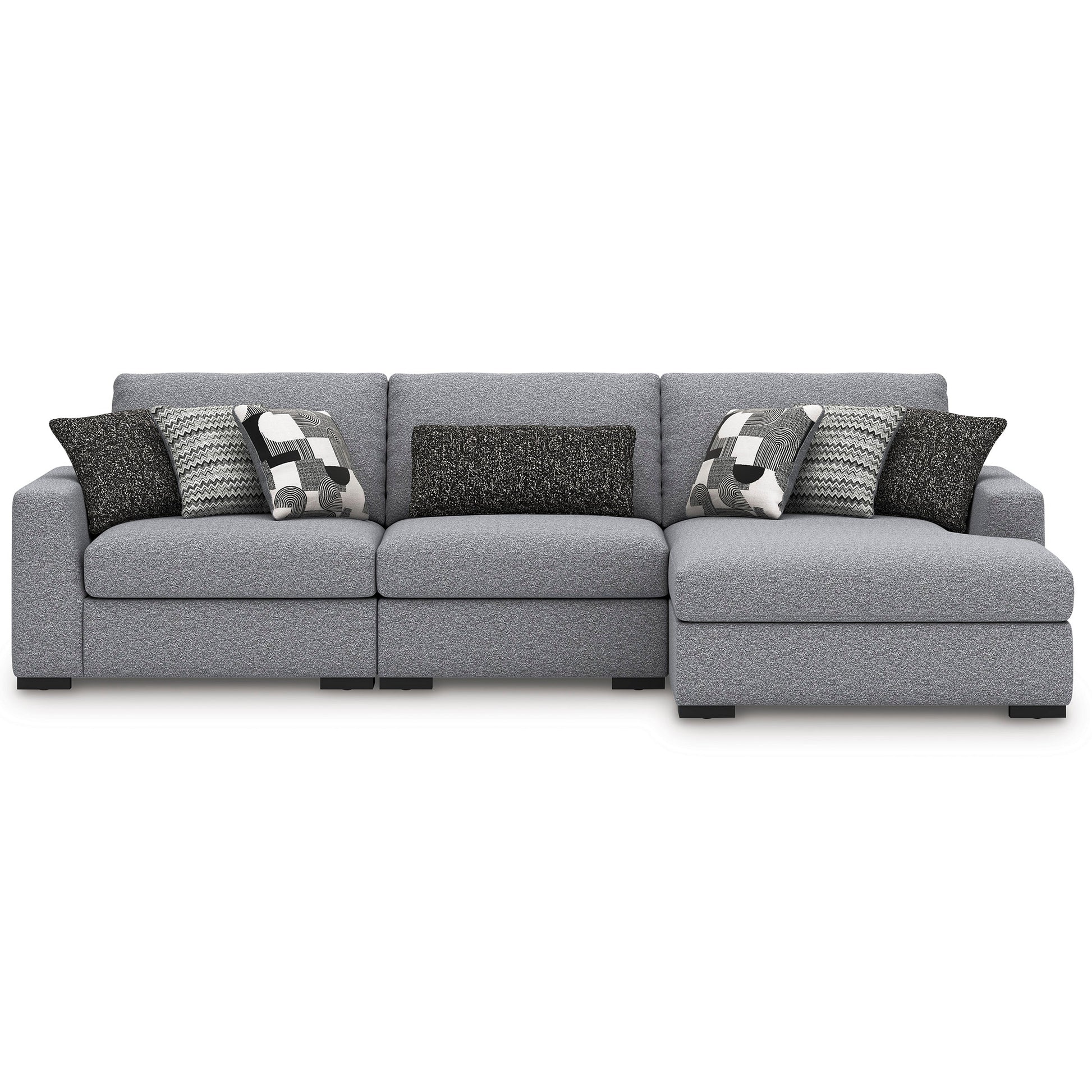 Bealton 3-Piece Sectional with Chaise Right-Facing